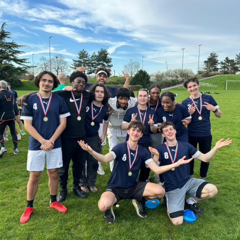 Champion académique 2024 d’ultimate !