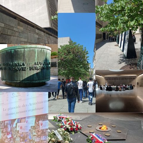 Sortie scolaire au Mémorial de la Shoah – Terminale HGGSP – 29 avril 2025